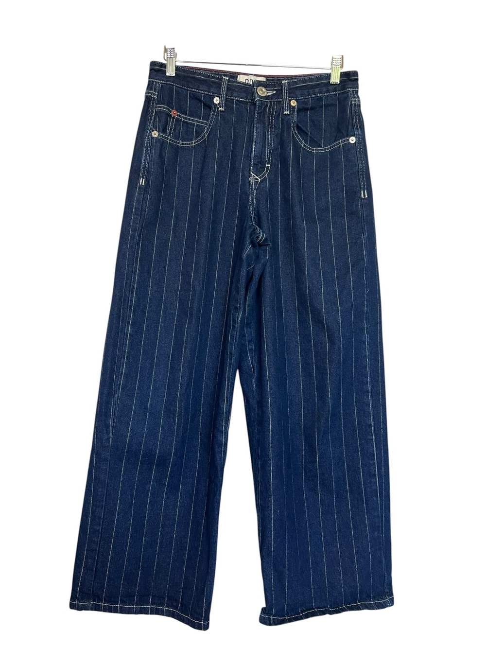 BDG Women’s 27 Jaya Baggy Loose Baseball Stripe Jeans